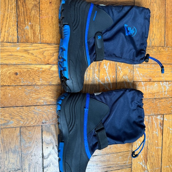 Kamik Black and Blue Snow Boots - Picture 5 of 6